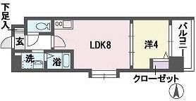 福岡県福岡市博多区博多駅南１丁目 間取り