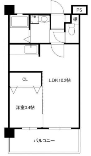 ウィステアリア博多東 間取り
