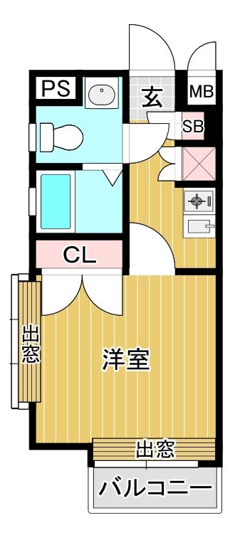 ダイナコートエスタディオ大濠公園Ⅱ 間取り