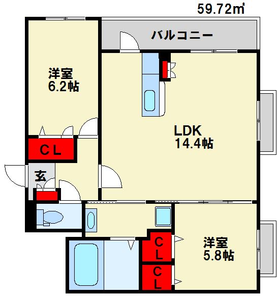 シナンジュ 間取り