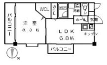 福岡県福岡市博多区博多駅南２丁目 間取り