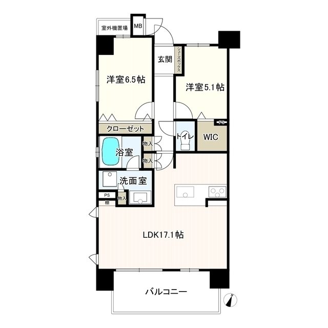 オーヴィジョン二日市 間取り