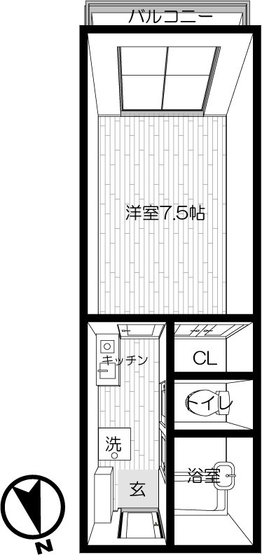 ラ・メゾン・ドゥ・スリーズ 間取り図