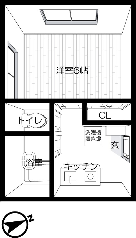エルリオ玉堤 間取り図