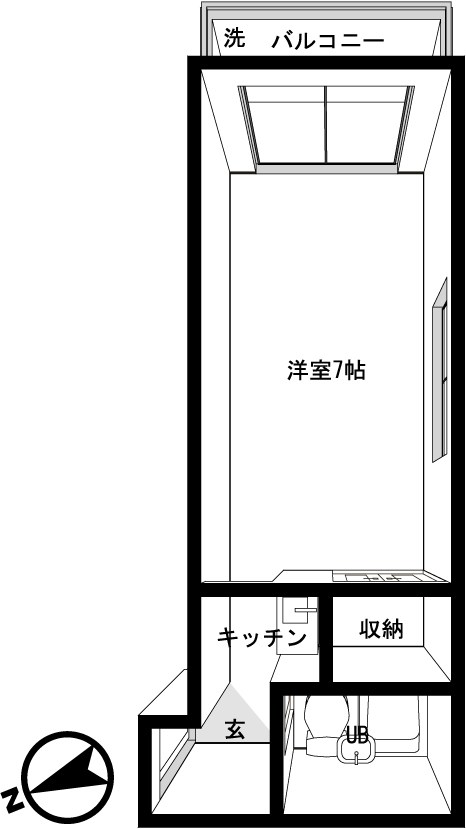ステーションＵ 間取り図