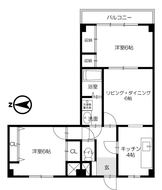 ヴィラ・タルタルーガ 間取り図