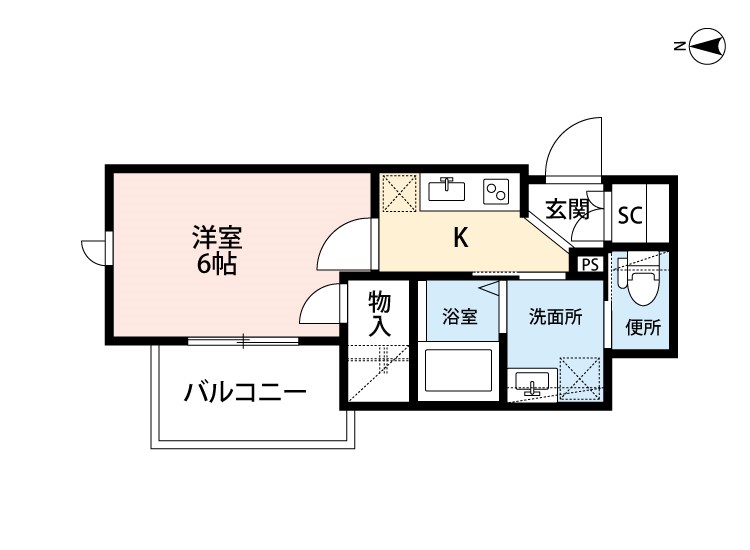 コンコード千駄木 間取り