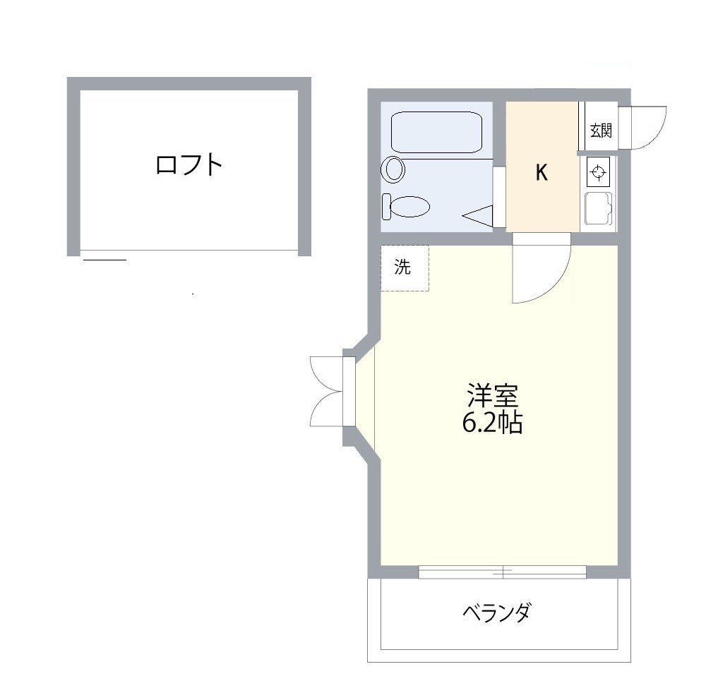 サウサリート西ケ原 間取り