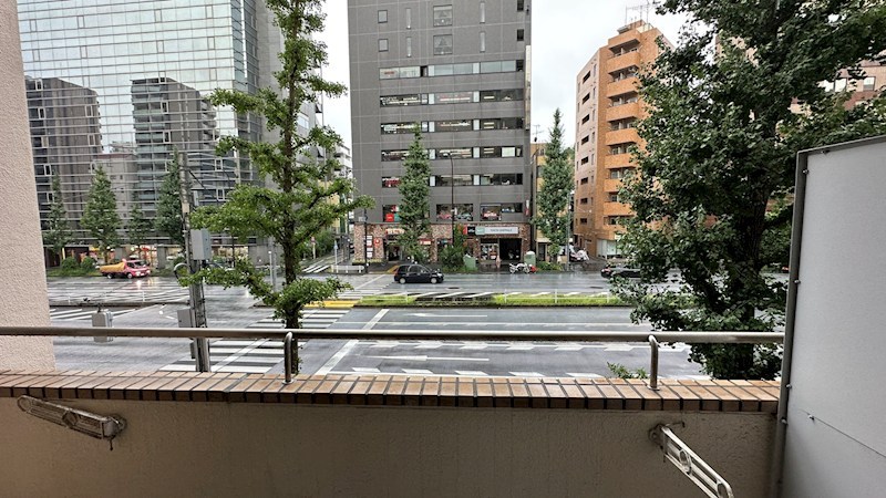 シルバープラザ白山　 ベランダ