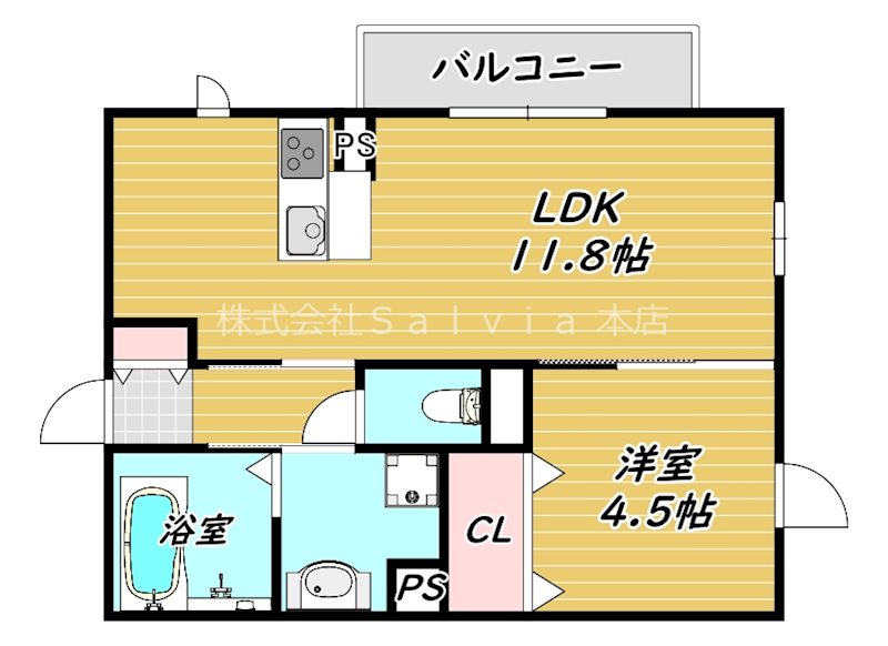 プチ　アングル 間取り