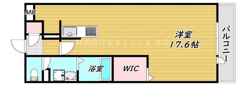 パティオ鳳 間取り