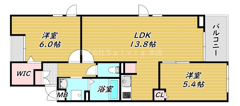 ボナール神野 間取り
