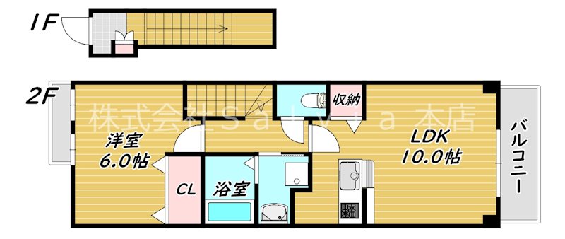 ウルーアンジュⅠ 間取り