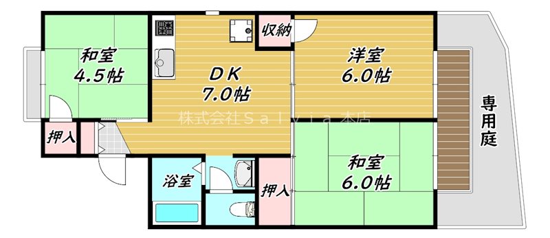 カサ・デ・ソル 間取り