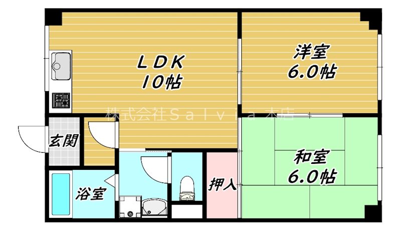 グリーンベルノモリ 間取り