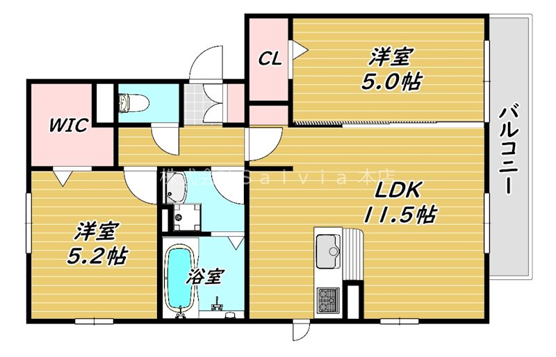トレスベイア 間取り