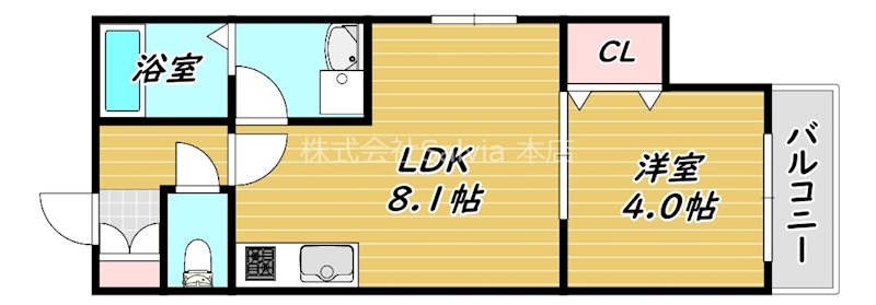 D　porta cacto 間取り