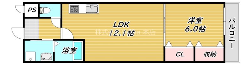 フジパレス堺もず 間取り