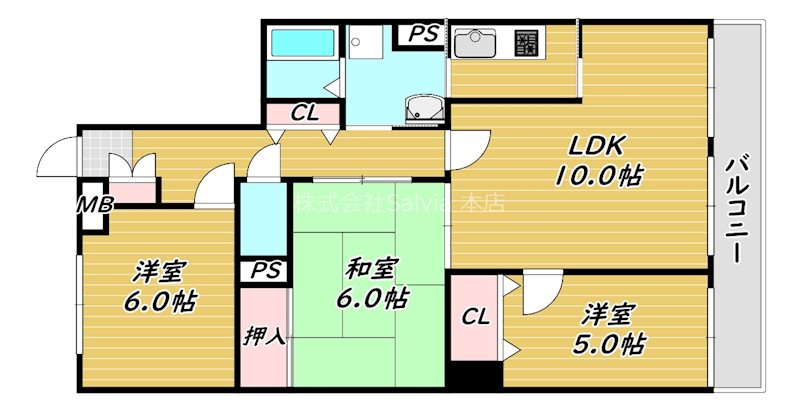 アピアランス平岡 間取り