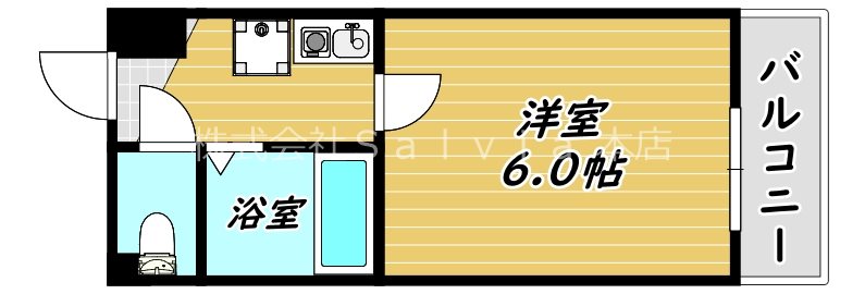 ユーサンハイライズ 間取り