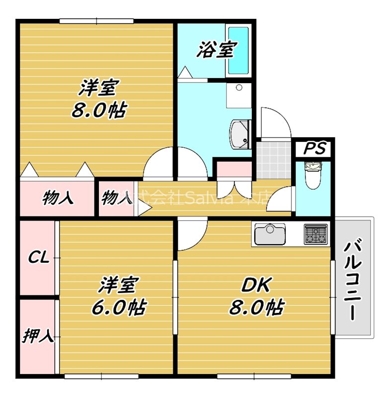 ブランドール 間取り