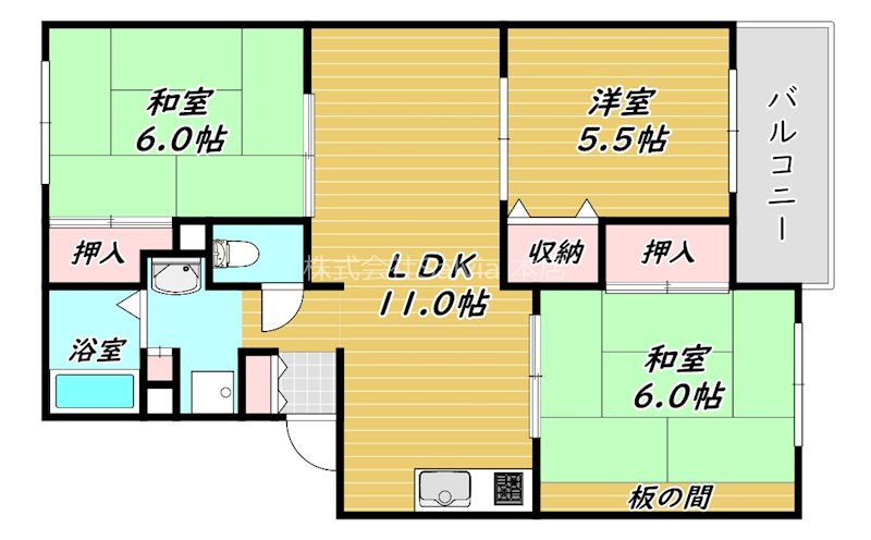 ネオグレイス 間取り