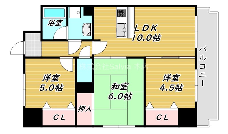 マノワールコトン 間取り