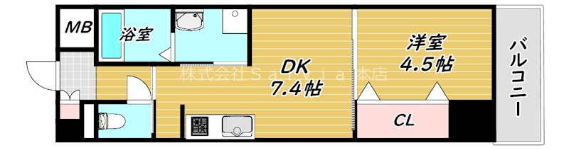 リアライズ深井駅前 間取り