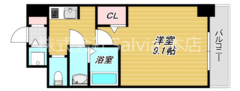 S-RESIDENCE堺blaze 間取り