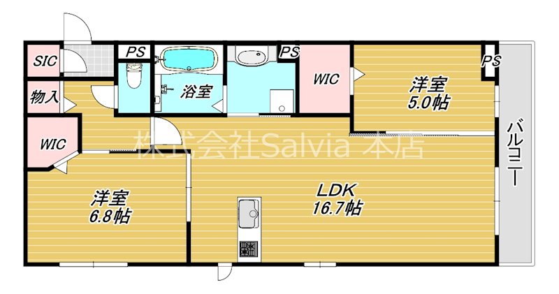 グリシーナ 間取り