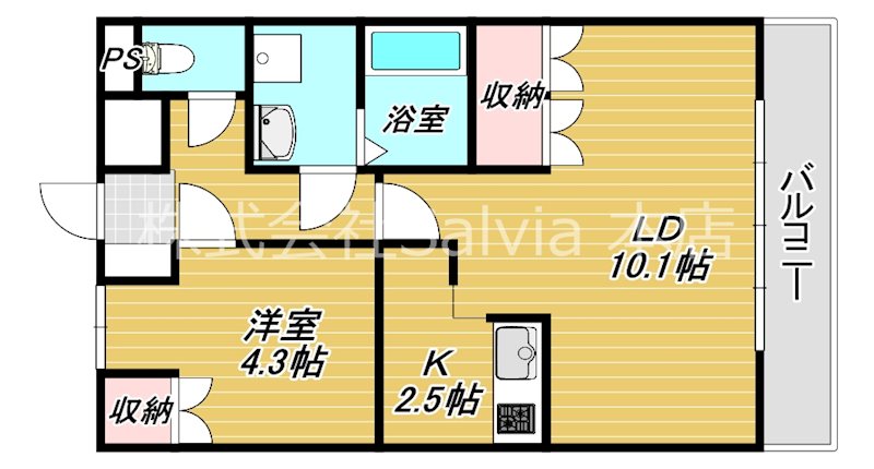 グレイスヒル・アート 間取り