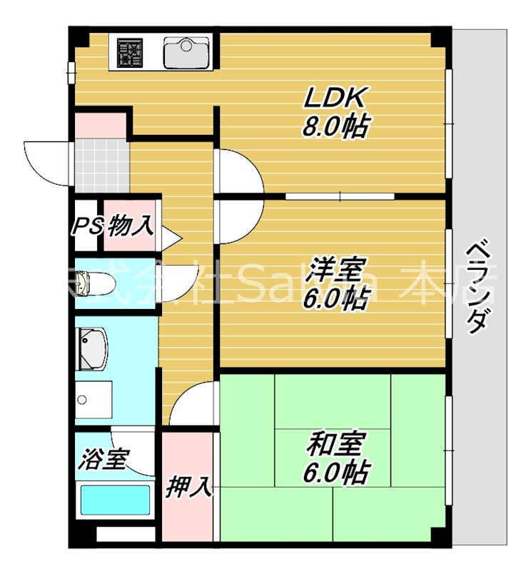 エルシャトー 間取り