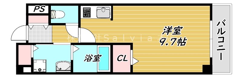 リフレ東百舌鳥B棟 間取り