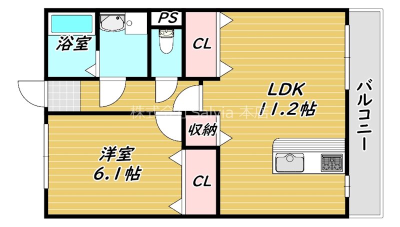 アサヒレジデンス 間取り