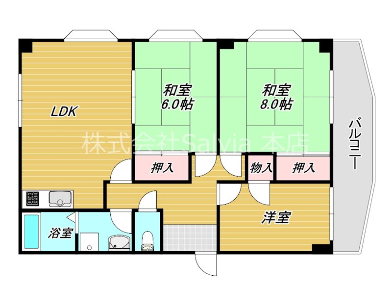 エステートBLD.Ⅲ 間取り