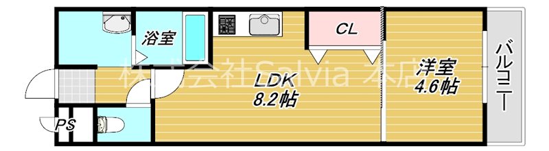 フジパレス石津川ノース 間取り