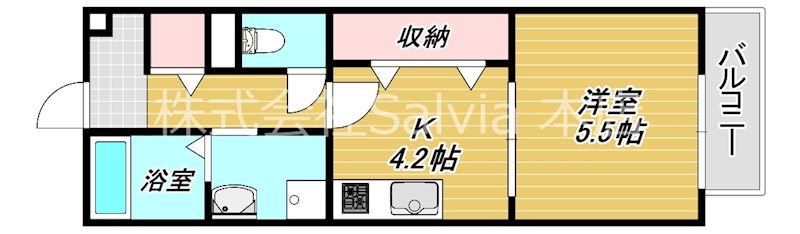 コスモハイツ 間取り