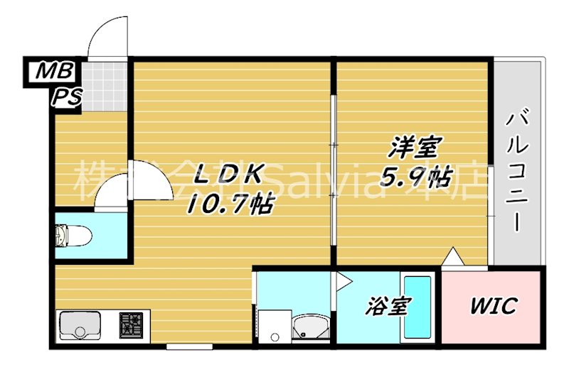 フジパレス百舌鳥駅南Ⅲ番館 間取り
