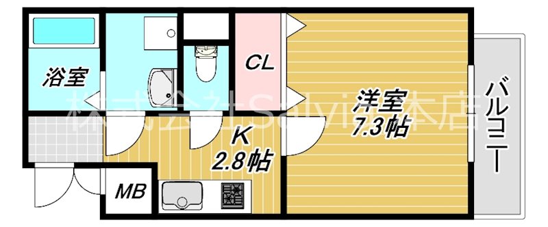 メゾン・ド・コトン 間取り