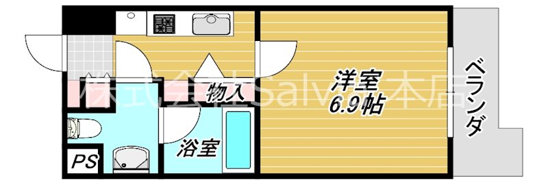 プロスパーハイツ深井 間取り