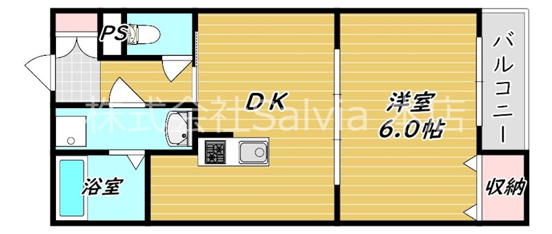 リビングライフ諏訪ノ森 間取り