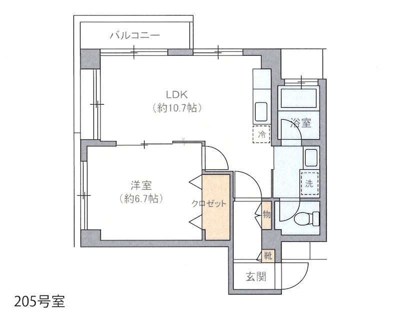 パークサイドハウス 間取り