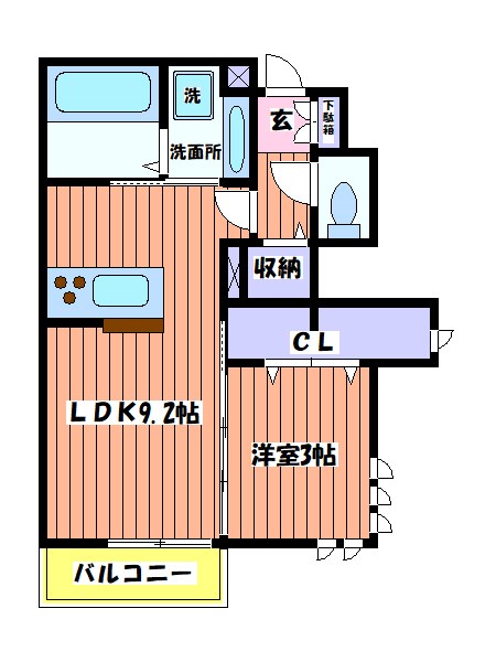 アルシオーネ 間取り図