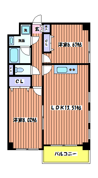 ラフィーネ 間取り図