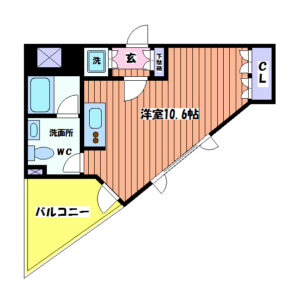 RODIA立川 間取り図