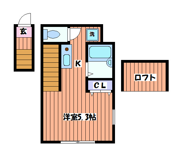 パーシモンテラス立川 間取り図