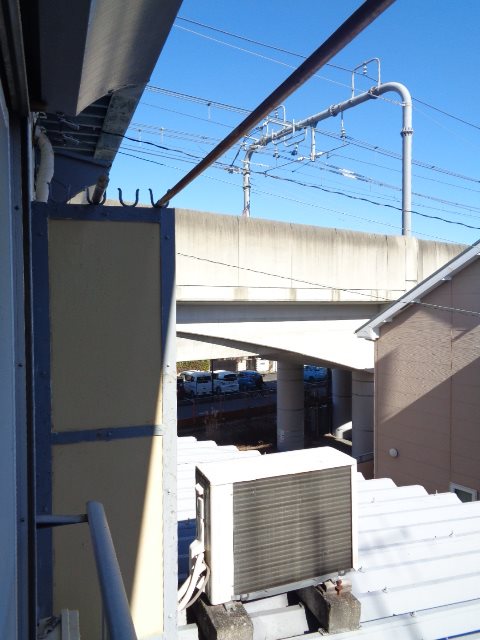 辻コーポ ベランダ