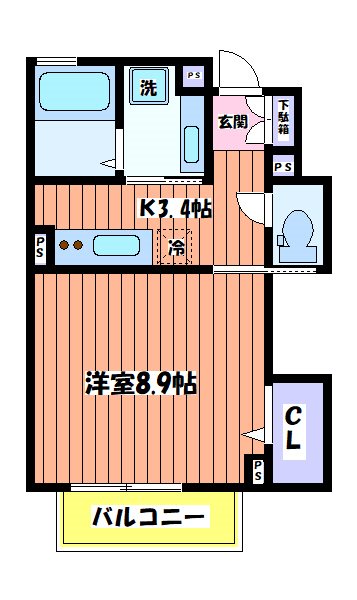 アトリエール 間取り図