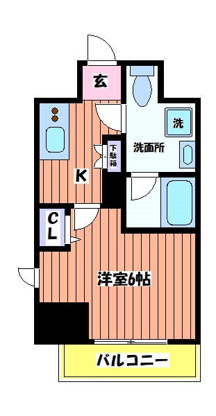 ティモーネグランデ立川 間取り図