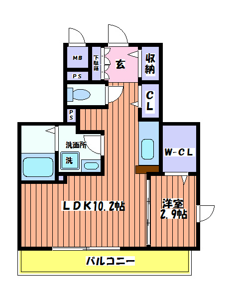 コスモ 間取り図